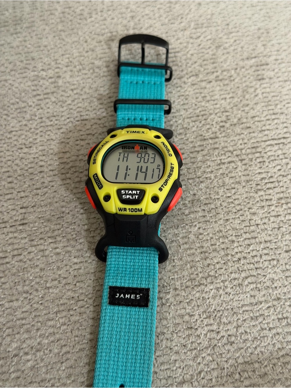 Timex Ironman James Brand Limited Edition Watch LIKE new and VERY RARE